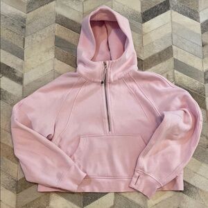 Meadowsweet Pink lululemon Scuba Oversized Half Zip Hoodie